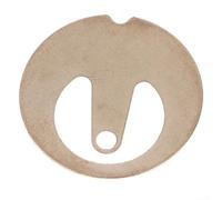 10 molle accoppiatrici in metallo per attacco alla base del bollitore elettrico e azionamento dell'interruttore del vapore nei comuni modelli di bollitori domestici (con foro)