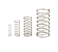 10 molle di compressione in acciaio inossidabile 304 - diametro del filo 0,3 mm, diametro esterno 2-6 mm, lunghezza 5-50 mm(0.3mm-2 mm-40 mm)