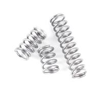 10 molle metalliche piccole in acciaio inossidabile 304, a compressione, per riparazioni fai da te e di imbarcazioni, diametro esterno 7 mm, diametro del filo 1,2 mm,1,2x7x90mm