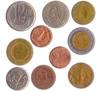 10 Monete Diverse Dalle Americhe: Latina, Caraibica, Centrale, Settentrionale, Meridionale