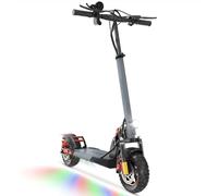 10” Monopattino Elettrico Adulto 500W Motore Potente 48V/12.5Ah Batteria 25-30Km di Autonomia Doppio Sistema di Frenata Monopattino Elettrico Pieghevole in Lega di Alluminio Carico 120kg