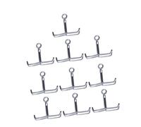 10 morsetti per tubi dell'acqua regolabili a tenuta stagna clip per tubi a molla morsetti a vite per insegnamento di fisica clip di prevenzione delle perdite