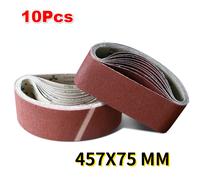 10 nastri abrasivi SATC tessuto 75x533 75x457 dimensione quantità selezionabile