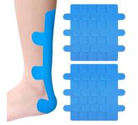 10 nastri kinesiotapes pretagliati pretagliati, tendine d'Achille, delicato sulla pelle, kinesiotapes per tendine del tallone, nastro sportivo pretagliato per muscoli