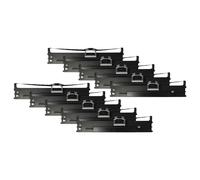 10 nastro inchiostrato per OKI Microline ML-6100 ML-6300 nero