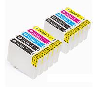 10 non-OEM Cartucce inchiostro rimpiazzare Epson Stylus T0711 T0712 T0713 T0714