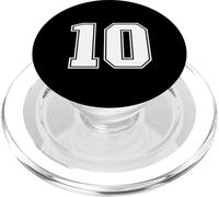 10 Numero Dieci Team Sports Graphic Design Varsity Matching PopSockets PopGrip per MagSafe
