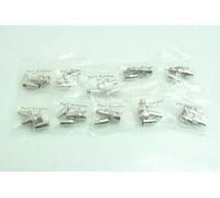10 Nuovi Gem 301-0 Crimp On BNC Plug RG59 / 6PVC / RG6 Connettori BNC