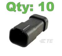 10 Nuovo TE CONNECTIVITY / DEUTSCH DT04-4P-EP13 Receptacolo 4 Pin
