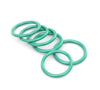 10 O-ring resistenti di colore verde, in gomma fluorurata, 63 mm x 58 mm x 2,5 mm, per impianti idraulici e riparazioni auto.