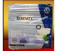10 Pacchi (150 Pannoloni TG.L) Serenity Notte Maxi Mutandina per Incontinenti