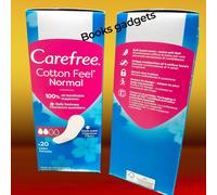 10 pacchi (200 Proteggi Salva Slip) Carefree Cotton Feel Normal Fresh Salvaslip