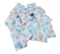 10 Pacchi Silica gel Bustine,Gel di Silice,Silica gel Riutilizzabile,Bustine di Silice,Deumidificatore Armadio Antimuffa,per la Deumidificazione di Mobili,Indumenti,ecc(10×10g)