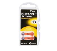 60 Batterie PILE Duracell Activair 13 per Apparecchi Acustici PROTESI udito PR48