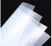 10 Pack 0.5mm Frosted PP Plastic Sheets - Semi-Transparent Polypropylene Thin Boards for DIY Crafts, Model Templates, and Stencils(A5 210mmx148mm)