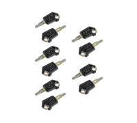 10 Pack 5p8500 Cat Keys, Ignition Keys for Caterpillar Heavy Equipment TAO