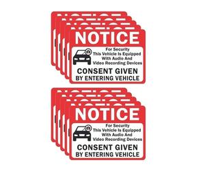 10 Pack Adesivi Vinile Waterproof Impermeabili Eurowagens Per Esterno Interno