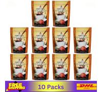 10 Pack DXN Coffee Istantaneo Nero Lingzhi Reishi Ganoderma Senza Zucchero
