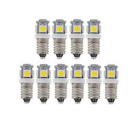 10 Pack E10 9v Cool White 5smd 5w Led Bulbs (cool White, 9v) New_1