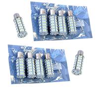10-Pack HQRP 5W BA15s 66 LED Lampadina per 1141 1156 Lance Viaggi Luce Ricambio