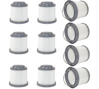 10-Pack HQRP Filtro Lavabile per Black & Decker Perno Mano VAC Aspirapolveri,