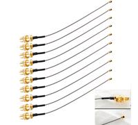 10-Pack HQRP Ipex To SMA Femmina Codino Cavi Per Wireless Wifi Antenna