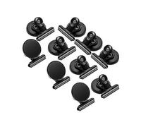 10-pack magnetic clips with strong magnet for the refrigerator Black