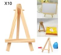 10 Pack Mini Display in Legno Cavalletto, Basamento in Legno per la