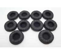 10-Pack Similpelle Orecchio Cuscinetti 45mm Diametro per Jabra GN9300 Serie