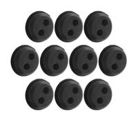 10-Pack Tank Rubber Grommets - 2-Hole Replacement Seal For Trimmers | | 2-Hole Design for Lines | Costruzione in gomma durevole | Prevents Leaks | Compatible with most trimmers | 10 pezzi