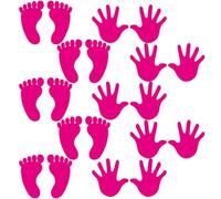 10 Paia Adesivo Murale Impronte Mani e Piedi per Cameretta
