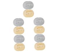 10 Paia Calzini Tabi Con Imbottitura for L'avampiede Imbottiture for Scarpe Larghe Mezzi Calzini Che Assorbono Il Sudore Imbottiture for Il Tallone Imbottiture for Il Piede Calzini for Le Dei Piedi Da