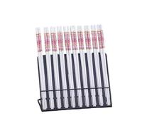 10 paia-ceramica per uso domestico bacchette personalizzate e resistente ad alta temperatura bone China tableware-smalto broccato polvere