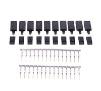 10 paia di connettori per ricevitore Servo per Quadcopter Battery Lock E Pin Set Pin Spina Segnali Ingranaggio Servo Tappo Servo Antiurto