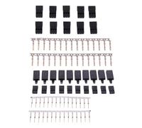 10 paia di connettori per ricevitore Servo per Quadcopter Battery Lock E Pin Set Pin Spina Segnali Ingranaggio Servo Tappo Servo Antiurto