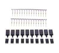 10 paia di connettori per ricevitore Servo per Quadcopter Battery Lock E Pin Set Pin Spina Segnali Ingranaggio Servo Tappo Servo Antiurto
