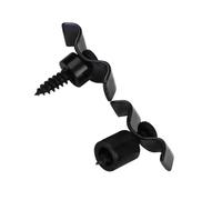 10 Paia Di Fermi Guida Per Alberi Di Corde Per Chitarra Elettrica In Metallo Con Viti E Distanziatori Parti Di Chitarra Accessorio per Chitarra Strumento (Color : Black)