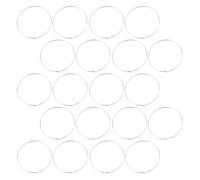 10 paia di orecchini a cerchio oversize - Orecchini a cerchio rotondi grandi da