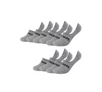 10 Paia Di Skechers Unisex Footies In Mesh Con Ventilazione