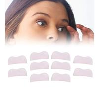 10 paia di strumento per arricciare le ciglia, bigodino in silicone, applicatore per sollevare e piegare le ciglia, cuscino e schermo per ciglia naturali o finte