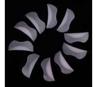 10 paia di tamponi per ciglia tamponi in silicone per bigodini per ciglia per il sollevamento delle ciglia, riutilizzabili patch per perm ciglia finte riutilizzabili applicatore per arricciacapelli