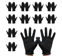 10 Paia Guanti Cotone Taglia L Questi Guanti In Cotone Sicurezza Sono Resistenti Guantis Elastici Antimacchia E Adatti Sia Per Uomini Che Per Donne Compresi I Guanti Da Lavoro E Per Uso Cosmetico