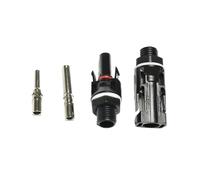 10 paia/lotto di connettori for pannelli solari montati su pannello solare for connettori maschio femmina for cavi 8AWG da 1000 V e 50 A con filettatura M12