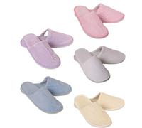 10 Paia Pantofole Hotel Ospiti Lavabili, Pantofole Viaggio Donna, Suola Antiscivolo Ciabatte Hotel Casa Ospiti, Per Casa, Viaggi, Bagno, Hotel, Donne E Uomini, 29,5 X 12 X 3 Cm