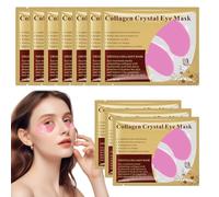 10 paia Patch Occhi Maschera Occhi con Niacinamide e Acido ialuronico Patch Occhiaie e Borse Eye Patch Maschera Occhiaie Maschera Contorno Occhi