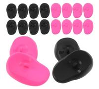 10 Paia Protezioni Auricolari in Silicone per Tinture Chioma | Riutilizzabili e Lavabili, Regolabili per Barberia e Salone, Protezione e Donna