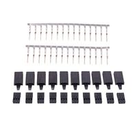 10 Paia Servo Clip di Disconnessione Per Connettore Ricevitore Spina Segnali Trasmissione E Pin Set Pin Servo Connettore Sicuro