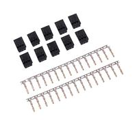 10 paia Servo Plug Connector Housing Crimp Terminali Connettore Per Quadcopter Blocco Batteria e Pin Set Heavy Duty Servo Plug
