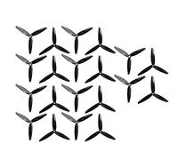 10 Pairs Gemfan Flash 6042 6x4.2x3 6 Inch 3-Paddle PC CW CCW Propeller for RC Models Multicopter Frame Spare Parts Accessories (Black)