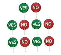 10 palette per il voto in classe, accessori per il gioco di voto